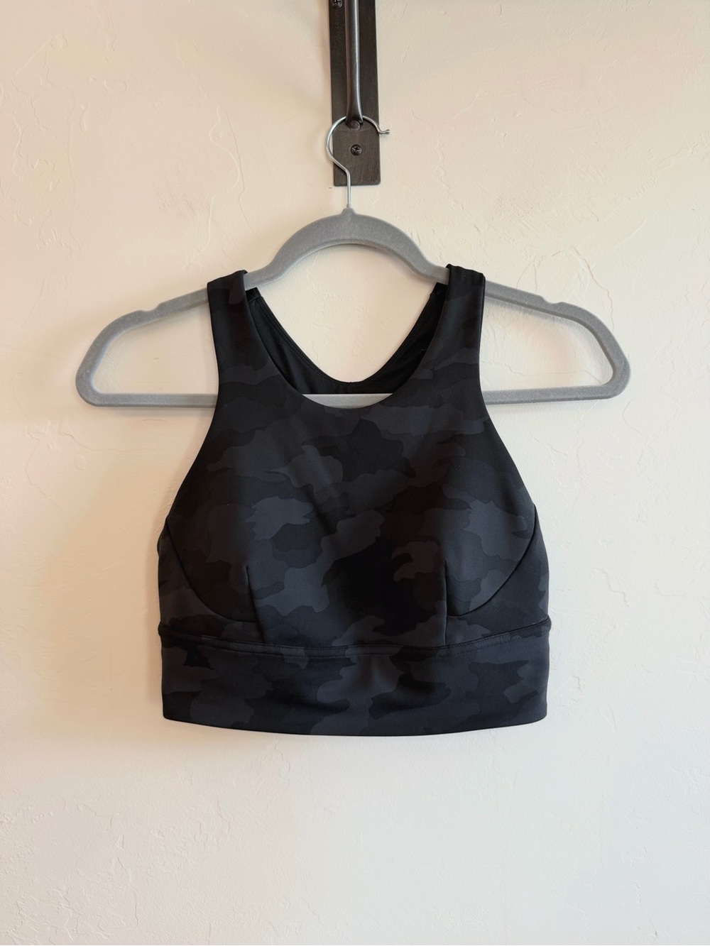 Lululemon Wunder Train Longline Bra *Heritage 365 Camo Deep Coal Multi